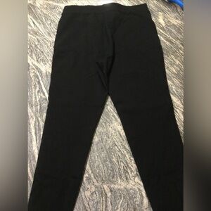 Halogen Black High Rise Leggings Women’s Large Classic Black Pants Med